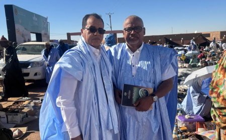 Actividad intensa de la Fundación Mensaje de Paz en las actividades de la Feria de Ouadane