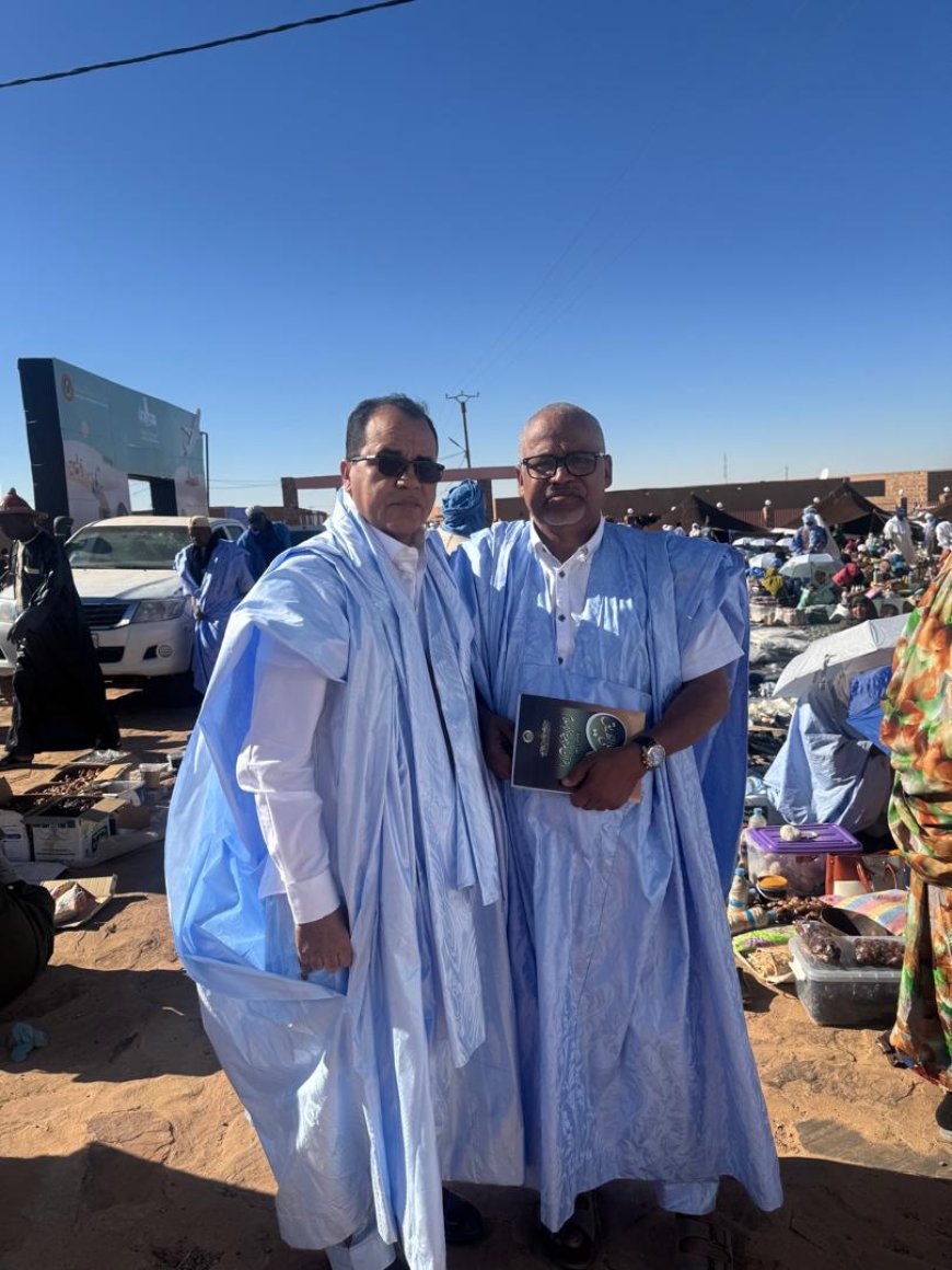 Actividad intensa de la Fundación Mensaje de Paz en las actividades de la Feria de Ouadane