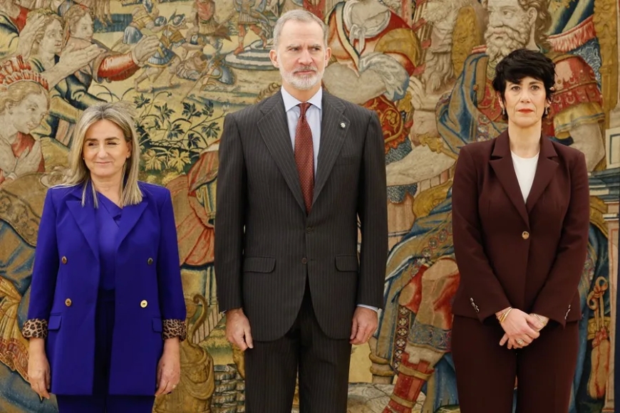 Elma Saiz será la portavoz del Gobierno y Milagros Tolón ministra de Educación y Deportes