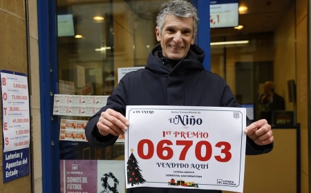 El 6.703, primer premio del Niño, reparte millones por todo el país el Día de Reyes