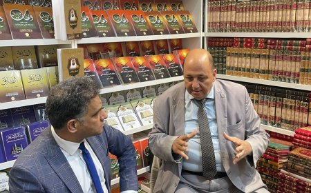 Presidente del Consejo de Fundación Mensaje de Paz presenta las obras del pensador Ali Al-Sharafaa en la Feria del Libro de El Cairo