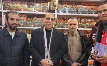 Suministro de obras del profesor Ali Mohammed Al-Sharafaa al-Hammadi al Ministerio de Cultura de Egipt