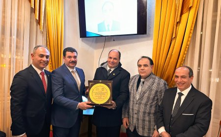 La Fundación Mensaje de Paz Global rinde homenaje a miembros de la Embajada y del Consejo Directivo del Club Egipcio en Viena