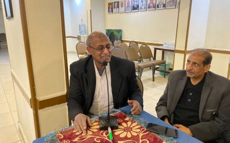 El vicepresidente de la Asociación Abu Simbel, en su intervención durante un seminario de la Fundación Mensaje de Paz: “Los escritos de Al-Sharafaa Al-Hammadi han restituido el valor de la mujer y sus derechos legítimos garantizados por el Corán