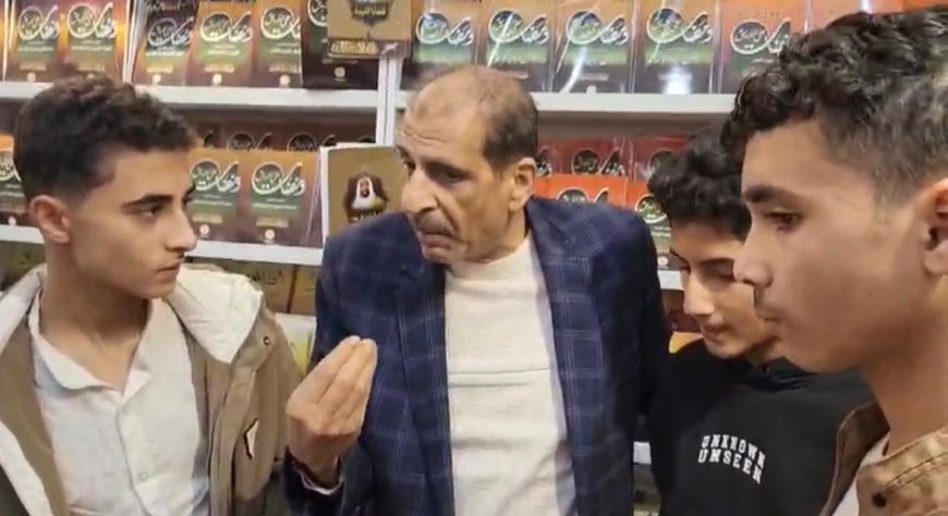 Mensaje de Paz enfrenta el pensamiento extremista y dialoga con la mente de los jóvenes a través del Corán… Encuentro abierto en la Feria del Libro | Fotos