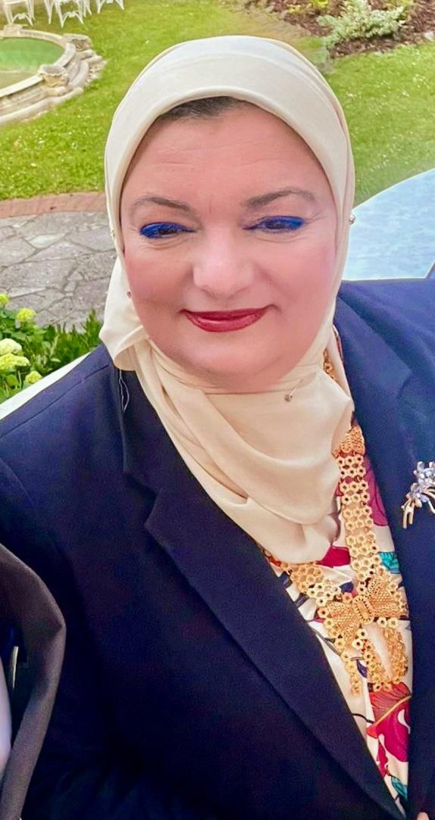 Nombramiento de la directora de la oficina de Al-Ahram en Austria como responsable de la Fundación Mensaje de Paz Global en Viena