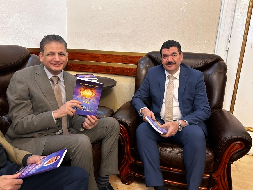 El consejero cultural egipcio en Austria y Europa Oriental elogia los esfuerzos del profesor Ali Al-Sharafaa para consolidar un discurso ilustrado al servicio de los valores de la convivencia y la paz mundial y en la lucha contra el extremismo