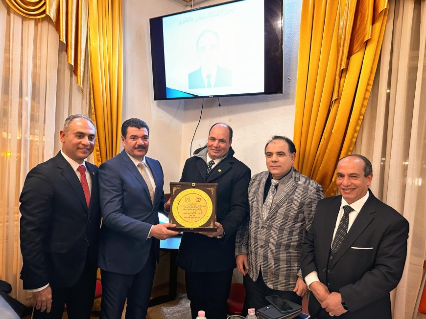 La Fundación Mensaje de Paz Global rinde homenaje a miembros de la Embajada y del Consejo Directivo del Club Egipcio en Viena