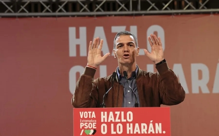 Pedro Sánchez llama a que Castilla y León sea «el punto y final» de los gobiernos del PP y Vox
