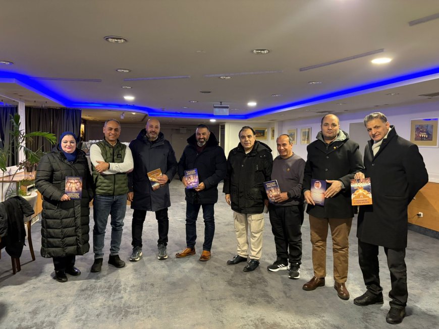  La comunidad egipcia en Hungría da la bienvenida a la delegación de la Fundación "Message of World Peace" (Mensaje de Paz Mundial) y reafirma su aprecio por la propuesta intelectual del Sr. Ali Muhammad Al-Shurafa Al-Hammadi y su proyecto ilustrado.
