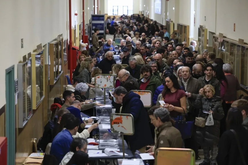 ELECCIONES ARAGÓN | La participación es del 41,02 % hasta las 14.00 horas