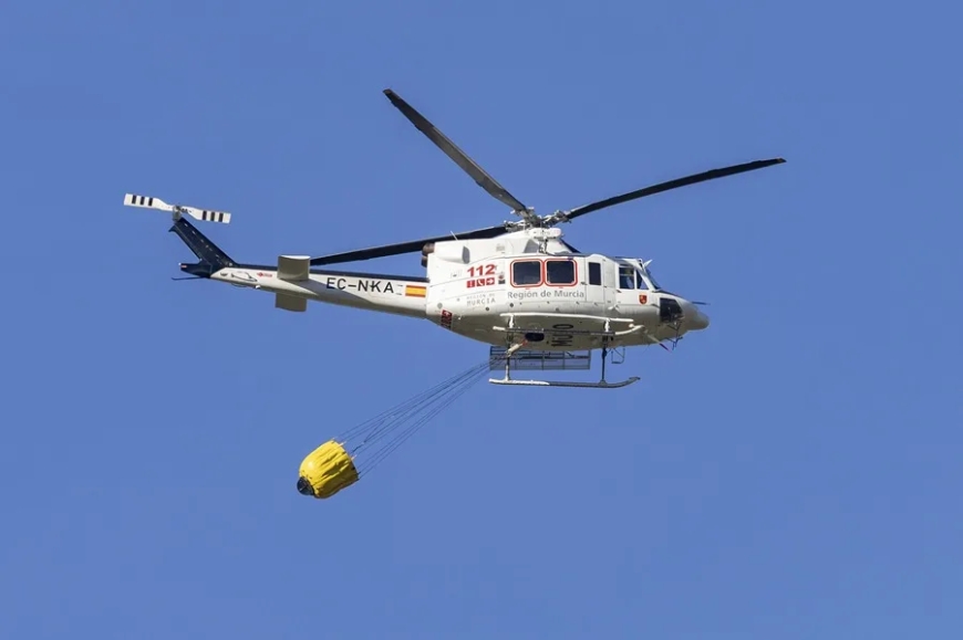 Estabilizado y sin focos activos el incendio en el paraje de Cabo Tiñoso (Murcia)