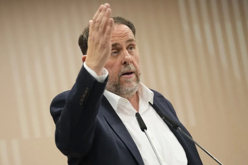 Oriol Junqueras anuncia que «no se dan las condiciones» para negociar los Presupuestos en Cataluña
