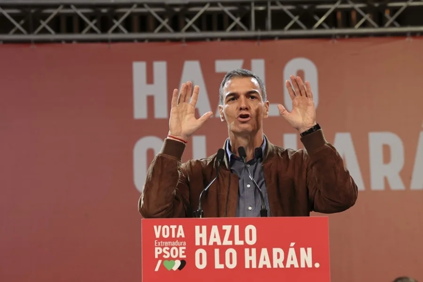 Pedro Sánchez llama a que Castilla y León sea «el punto y final» de los gobiernos del PP y Vox