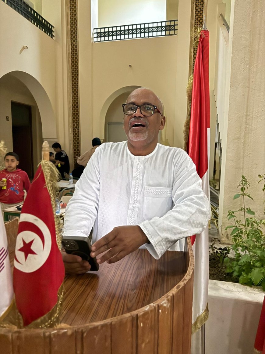 Intervención de Hayy Muawiya en el Iftar de la Universidad de Zitouna: La paz en el discurso coránico según la visión del pensador Ali Al-Shurafa