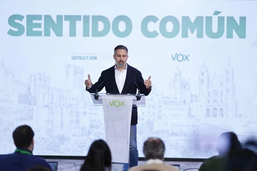 Abascal confirma que Vox entrará en los gobiernos autonómicos si hay acuerdos programáticos con el PP