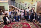 La Rectora de la Universidad Maulana acoge a la delegación de "Mensaje de Paz Global" en su hogar y junto a su familia