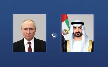 El presidente de los EAU recibe una llamada de su homólogo ruso