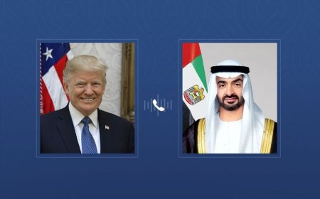 Los presidentes de Emiratos y Estados Unidos abordan la situación regional en una llamada telefónica