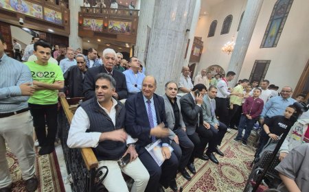 La Iglesia de San Jorge en Matariya recibe a una delegación de la Fundación "Mensaje de Paz": Un llamado a la unidad y la convivencia mutua