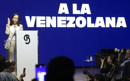 María Corina Machado certifica su desencuentro con Sánchez y confirma que coordina su vuelta con Trump