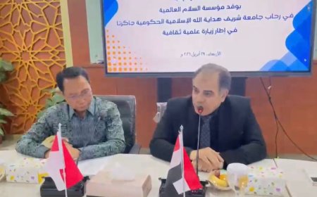 Un mensaje de paz al mundo.. Magdi Tantawi desde Indonesia: "No hay coacción en la religión; nuestra misión es la convivencia y la paz"