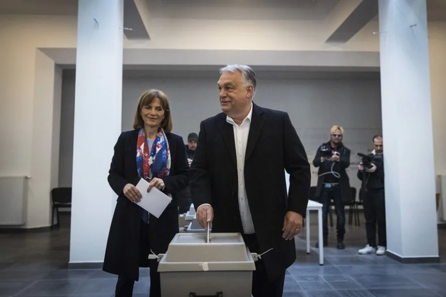 Las elecciones legislativas de Hungría, cruciales para el futuro de Orbán, de camino a una participación récord