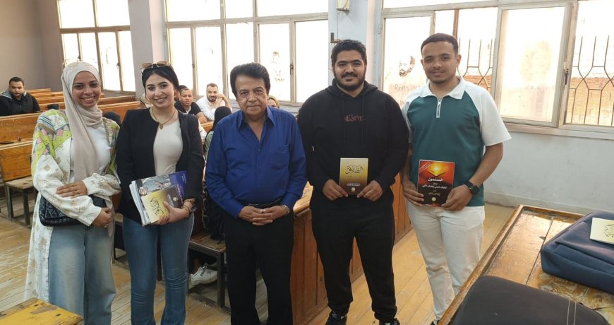 Conferencia en la Universidad de Zagazig sobre los temas de la mujer y la familia en el pensamiento de Ali Al-Shurafa