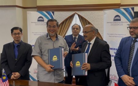 Oficial: Acuerdo de cooperación conjunta entre la Fundación "Mensaje de Paz" y la Universidad de Ciencias Islámicas de Malasia | FOTOS