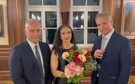 Desde el corazón de la Embajada de Egipto en Viena: La cantante internacional Maryam Tahon se une a "Mensaje de Paz Global"