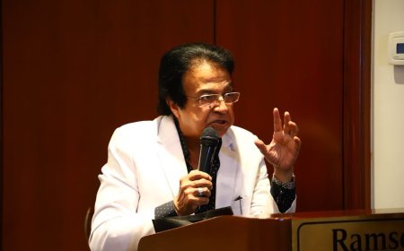 Dr. Hassan Hammad en el simposio Mensaje de Paz: La crisis del estatuto personal no está en la ley, sino en la lentitud de los litigios