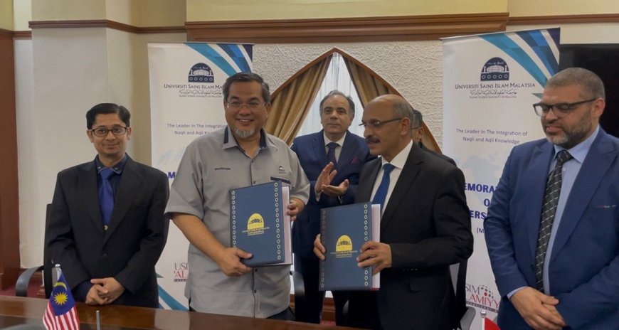 Oficial: Acuerdo de cooperación conjunta entre la Fundación "Mensaje de Paz" y la Universidad de Ciencias Islámicas de Malasia | FOTOS