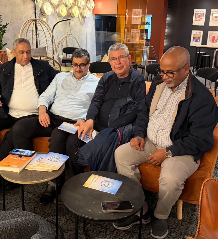 El Dr. Taieb Ould Arrousi, director de la Cátedra del Instituto del Mundo Árabe, visita al equipo de la Fundación "Mensaje de Paz" para fortalecer la alianza y difundir el pensamiento ilustrado