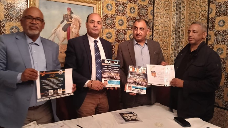 El Presidente de la Unión Árabe de Albergues de la Juventud elogia las publicaciones de la Biblioteca Digital de Al-Shurafa Al-Hammadi y las actividades de "Mensaje de Paz"