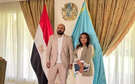 La Fundación Global Mensaje de Paz explora vías de cooperación con la Embajada de Kazajistán en El Cairo