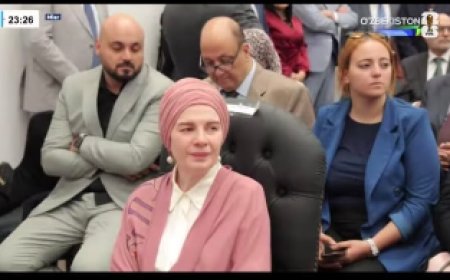 La televisión oficial de Uzbekistán destaca la participación de la delegación de la Fundación Internacional "Mensaje de Paz" en la presentación del Centro de la Civilización Islámica
