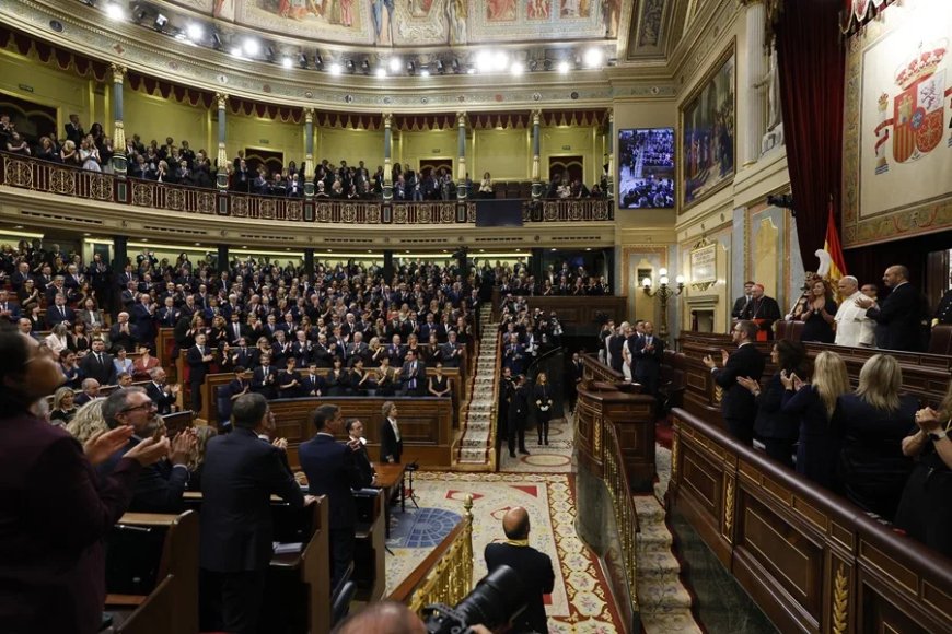 La visita de León XIV a España, en directo | Larga ovación del hemiciclo del Congreso al papa tras su discurso