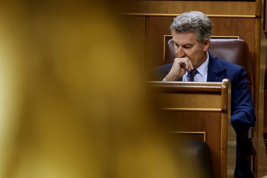 Feijóo exige a Sánchez en el Congreso que disuelva las Cortes y convoque elecciones