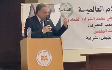 Hisham Al-Najjar en el seminario "La unidad nacional es la válvula de seguridad del Estado egipcio": Frustrar los planes de fragmentación entre la visión coránica de Al-Shorafa Al-Hammadi y la lucha del sólido bloque nacional