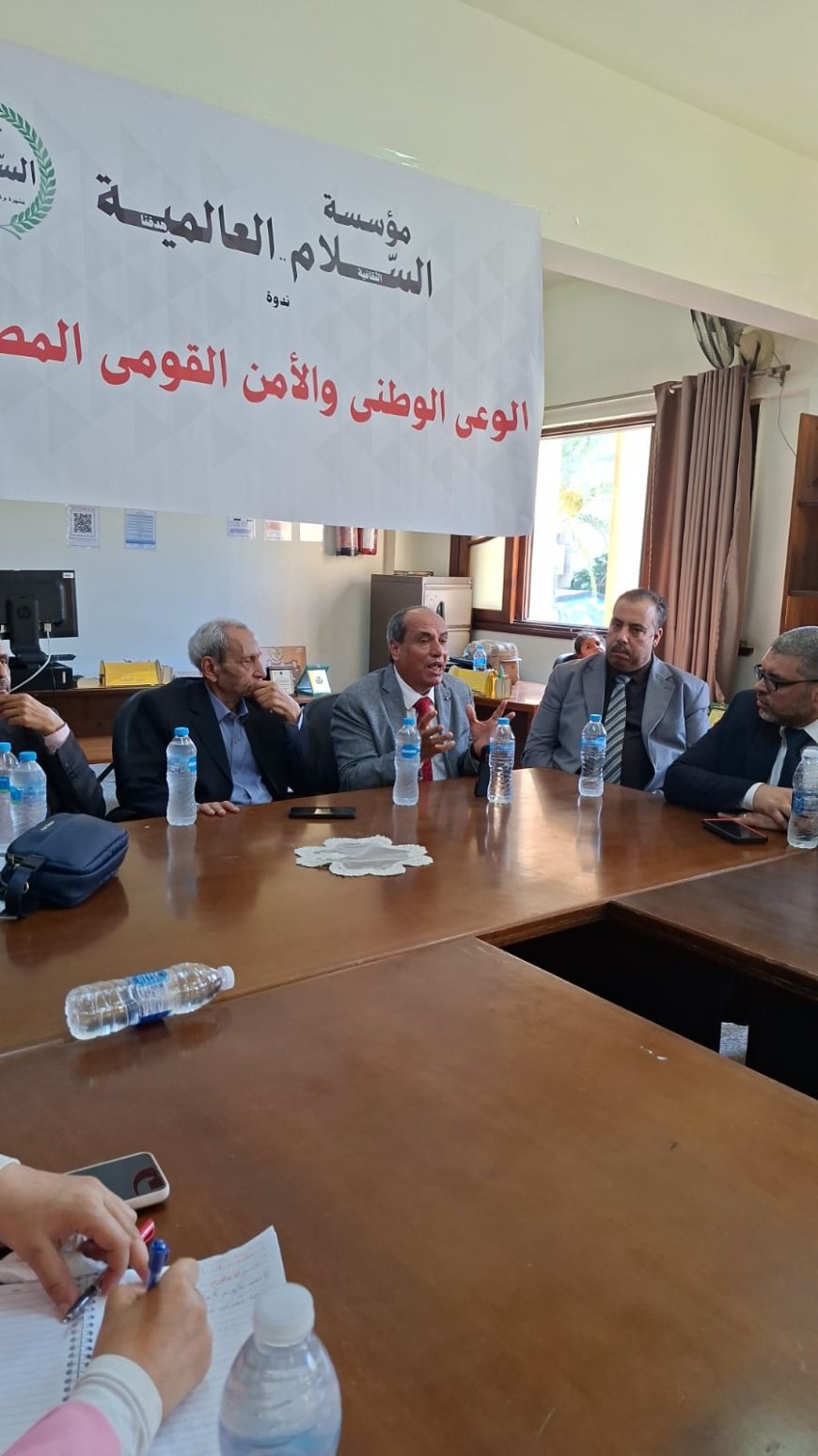 Ahmed Shaban, miembro del Consejo de Administración de la Fundación Global Mensaje de Paz: Construir la conciencia es la primera línea de defensa de la seguridad nacional y la lucha contra los rumores