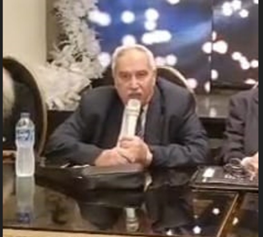 El Mayor General de Estado Mayor Retirado, Abdel Fattah Shanesh, ante el Simposio de Conciencia Nacional y Seguridad Nacional: