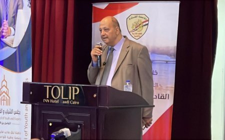 La delegación de la Fundación "Mensaje de Paz" llega para participar en la celebración del 12º aniversario de la fundación de la "Fundación de Líderes" (Mu'assasat Al-Qada)