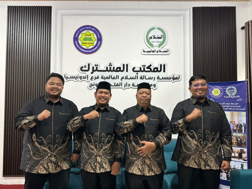 Oficialmente... Recepción de la tercera sede de la Fundación Global Mensaje de Paz en Indonesia y fortalecimiento de su presencia institucional en Lampung