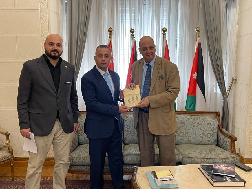 Una delegación de la Fundación Mensaje de la Paz analiza con el consejero de Medios y Cultura de la Embajada de Jordania las perspectivas de cooperación intelectual y cultural